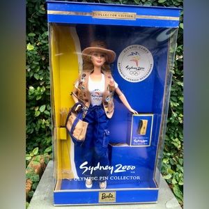 SYDNEY 2000 Barbie with OLYMPICS PIN COLLECTOR EDITION NRFB